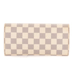 Billetera Emilie Damier Azur color marfil