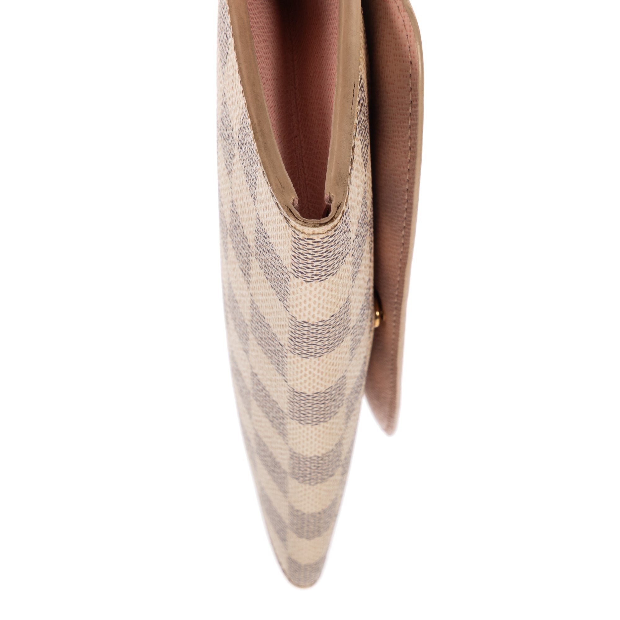 Wallet Emilie Ivory Damier Azur