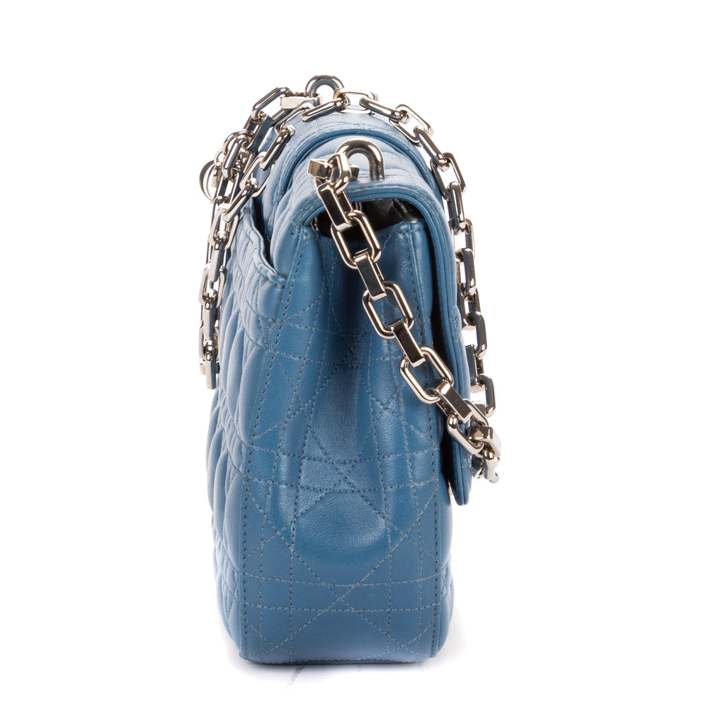 Shoulder Bag Medium Miss Dior Medium Blue Cannage Lambskin Leather