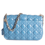 Shoulder Bag Medium Miss Dior Medium Blue Cannage Lambskin Leather