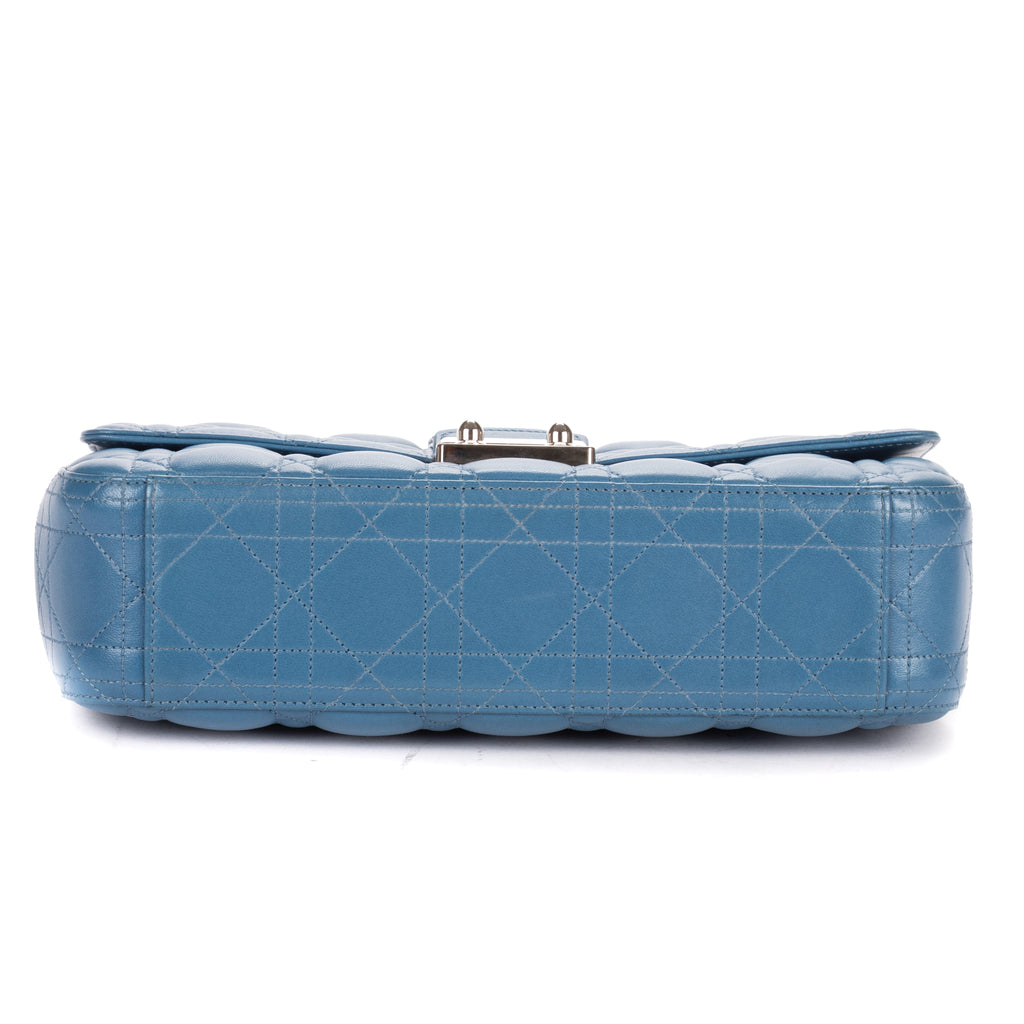 Shoulder Bag Medium Miss Dior Medium Blue Cannage Lambskin Leather