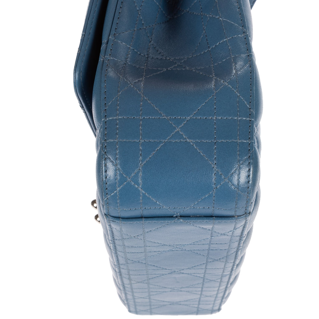 Shoulder Bag Medium Miss Dior Medium Blue Cannage Lambskin Leather