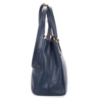 Shoulder Bag Medium Galleria Tote Medium Navy Saffiano Leather