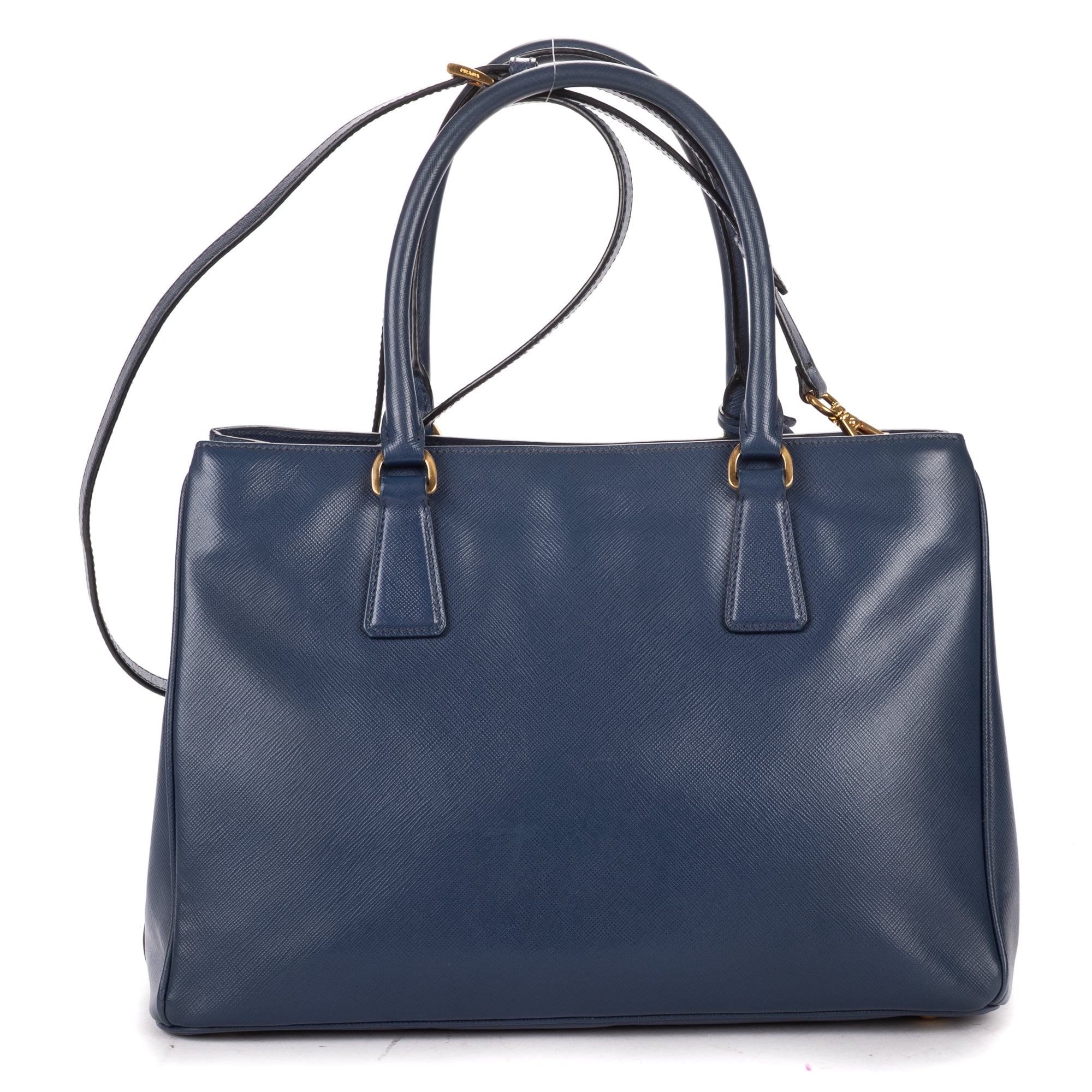 Shoulder Bag Medium Galleria Tote Medium Navy Saffiano Leather