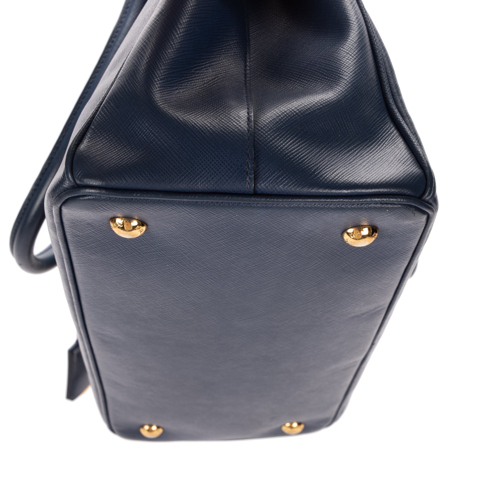 Shoulder Bag Medium Galleria Tote Medium Navy Saffiano Leather