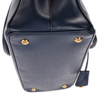 Shoulder Bag Medium Galleria Tote Medium Navy Saffiano Leather