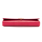 Shoulder Bag Ligne Y Crossbody Pink Calfskin Leather