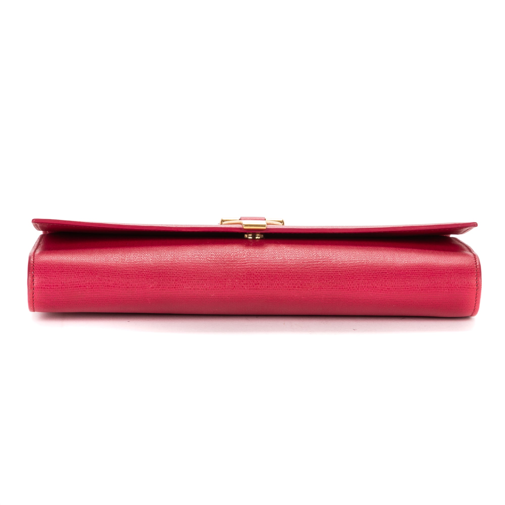 Shoulder Bag Ligne Y Crossbody Pink Calfskin Leather