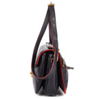 Shoulder Bag Pochette Metis MM Navy Monogram Empreinte Leather