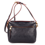 Shoulder Bag Pochette Metis MM Navy Monogram Empreinte Leather