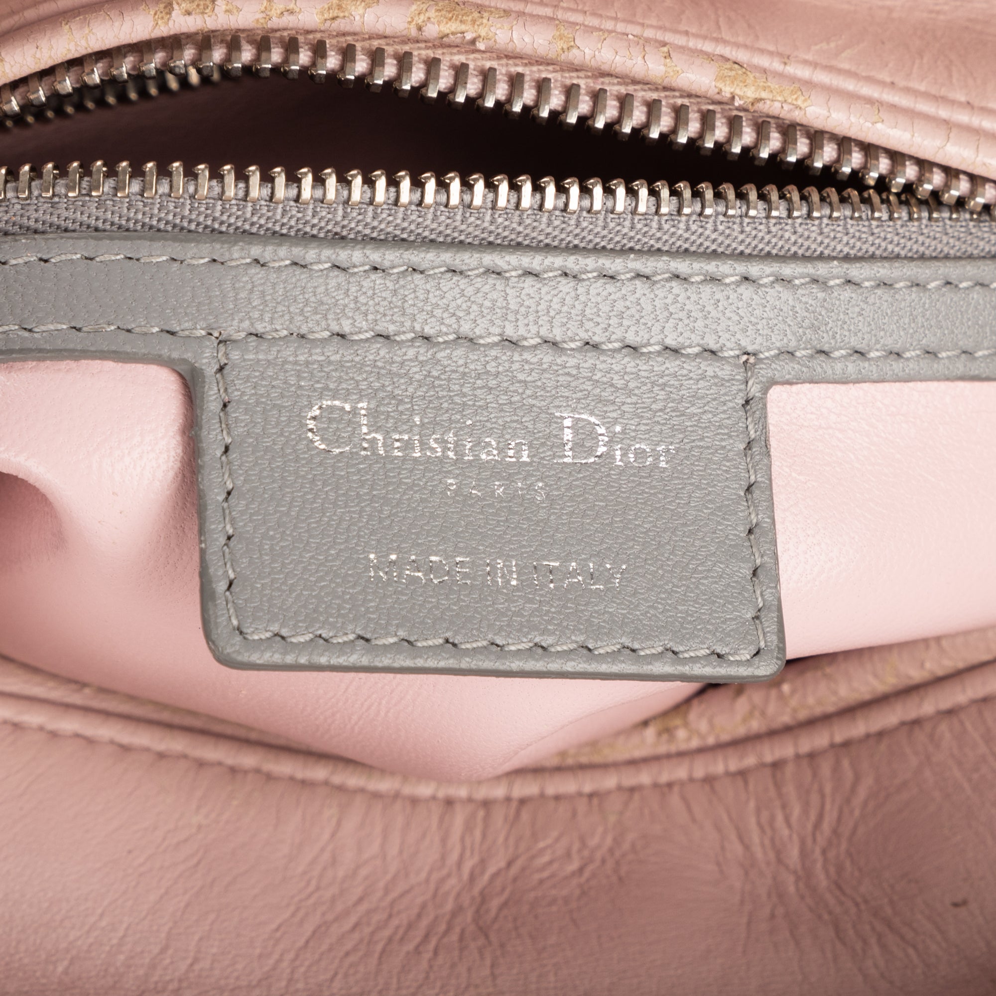 Shoulder Bag Medium Lady Dior Medium Fuchsia Cannage Lambskin Leather