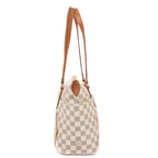 Shoulder Bag Totally PM Ivory Damier Azur