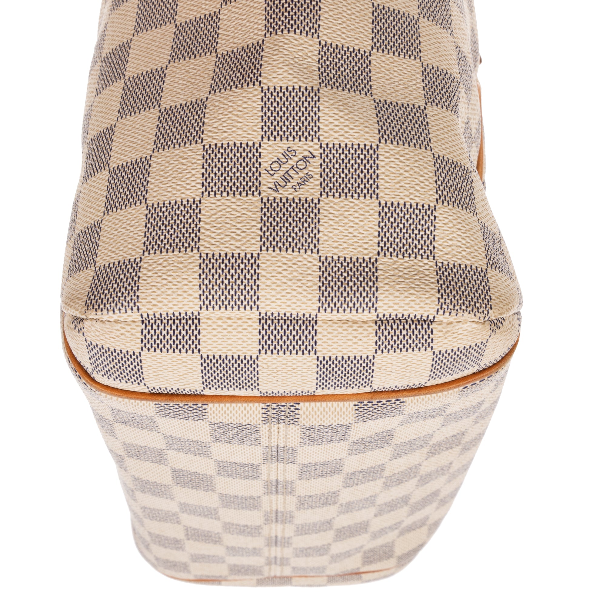 Shoulder Bag Totally PM Ivory Damier Azur
