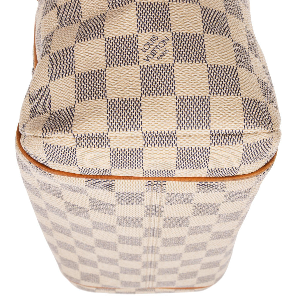 Shoulder Bag Totally PM Ivory Damier Azur