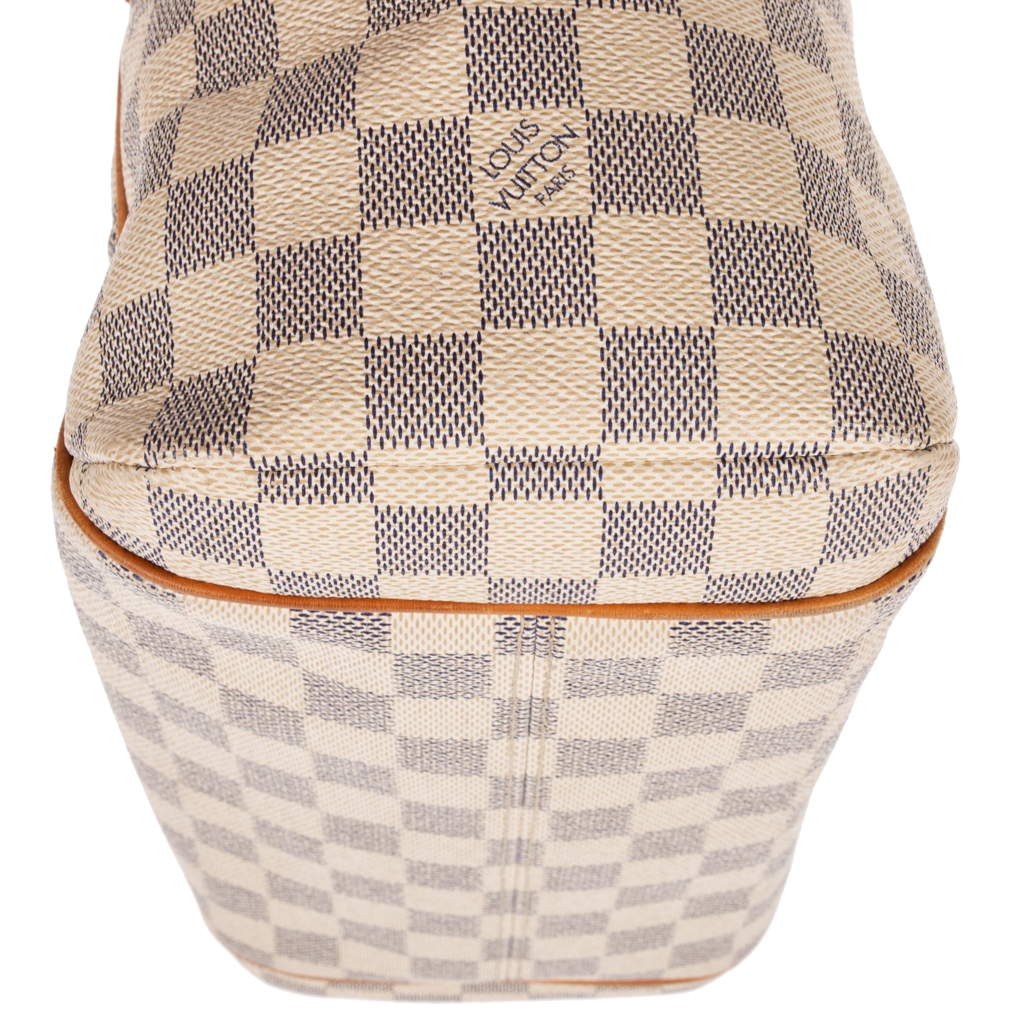 Shoulder Bag Totally PM Ivory Damier Azur