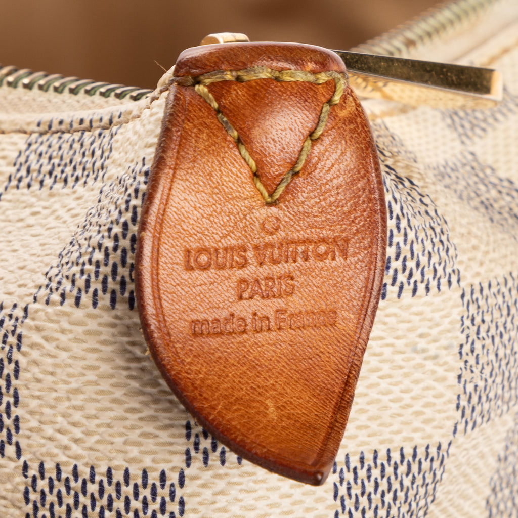 Shoulder Bag Totally PM Ivory Damier Azur