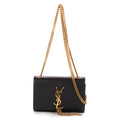 Shoulder Bag Kate Tassel Crossbody Black Smooth Calfskin Leather