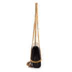 Shoulder Bag Kate Tassel Crossbody Black Smooth Calfskin Leather