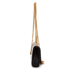 Shoulder Bag Kate Tassel Crossbody Black Smooth Calfskin Leather