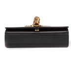 Shoulder Bag Kate Tassel Crossbody Black Smooth Calfskin Leather