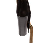 Shoulder Bag Kate Tassel Crossbody Black Smooth Calfskin Leather