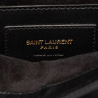 Shoulder Bag Kate Tassel Crossbody Black Smooth Calfskin Leather