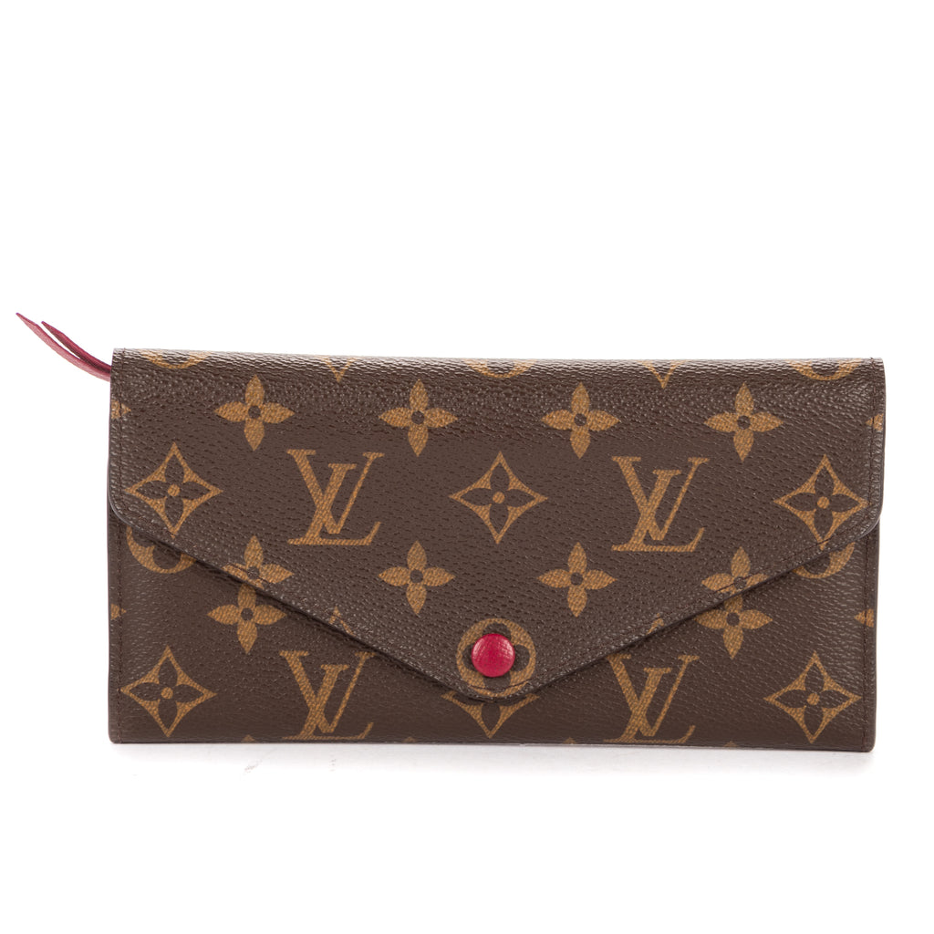 Wallet Emilie Brown Monogram Canvas