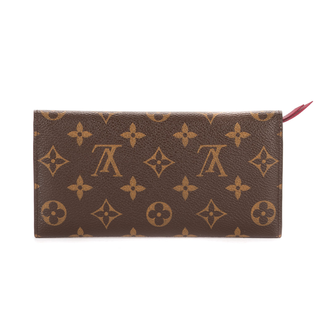 Wallet Emilie Brown Monogram Canvas