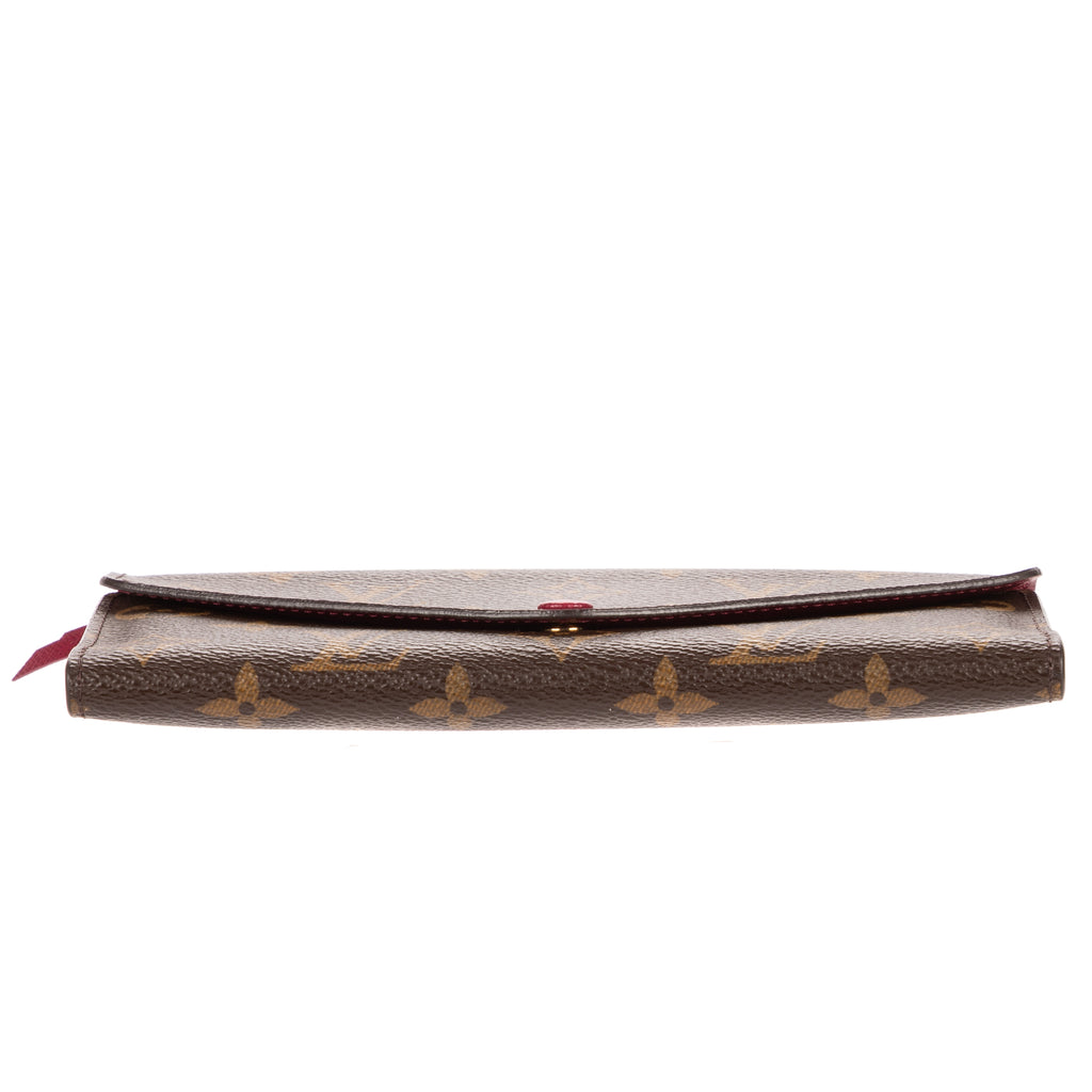 Wallet Emilie Brown Monogram Canvas