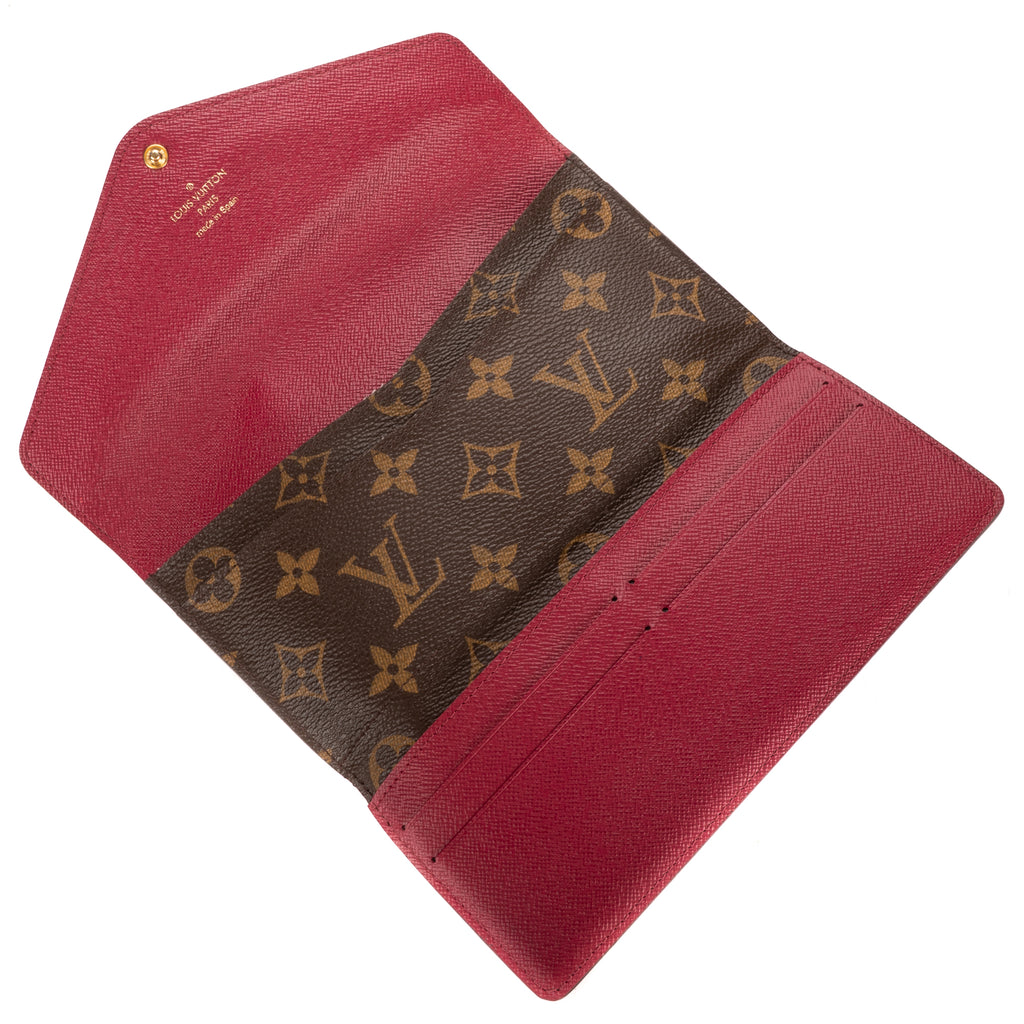 Wallet Emilie Brown Monogram Canvas