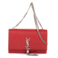 Shoulder Bag Medium Kate Bag Red Grain de Poudre Leather