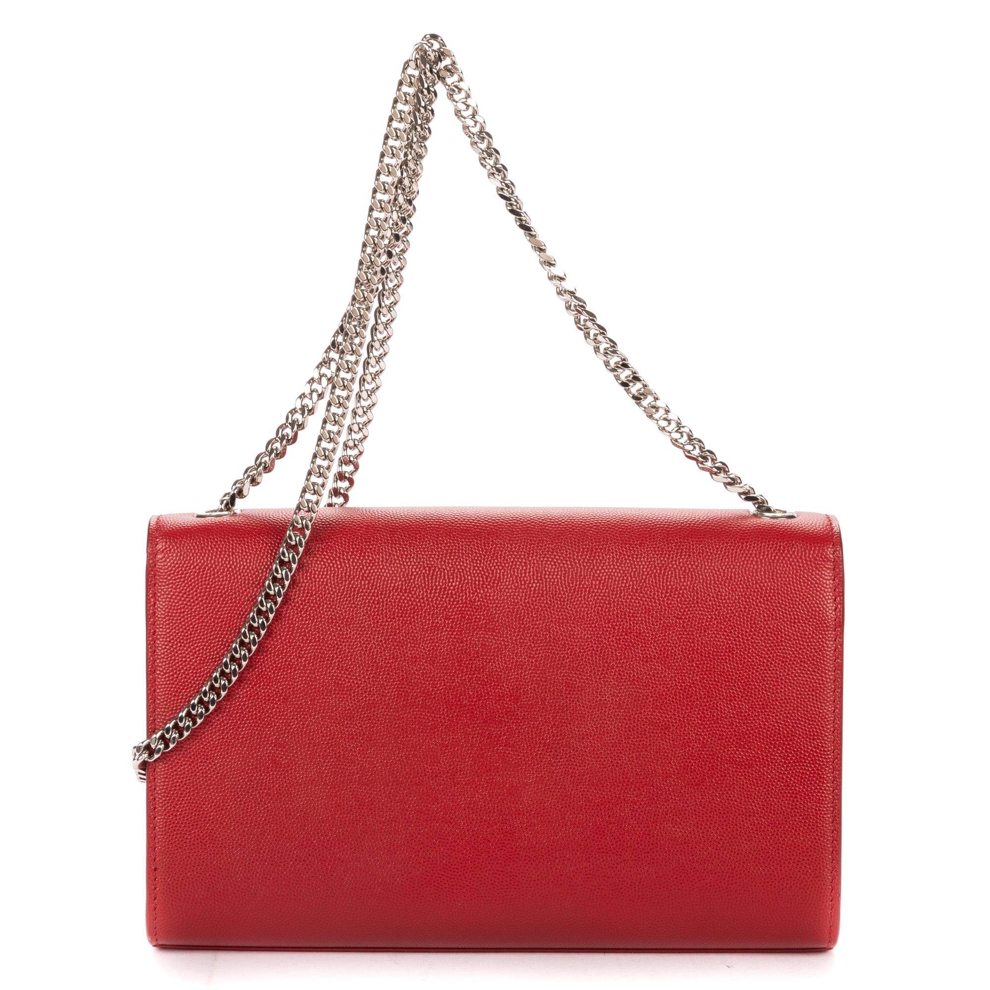 Shoulder Bag Medium Kate Bag Red Grain de Poudre Leather