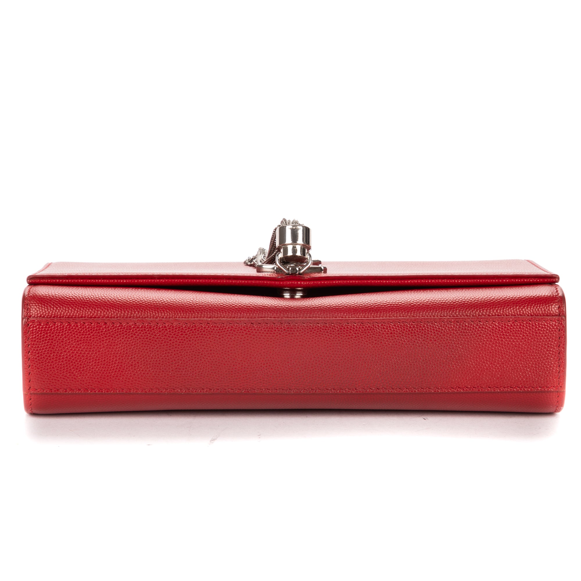 Shoulder Bag Medium Kate Bag Red Grain de Poudre Leather