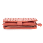 Wallet Continental Wallet Blush Pink Intrecciato Calfskin Leather