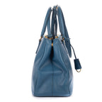 Shoulder Bag Medium Galleria Tote Medium Blue Saffiano Leather