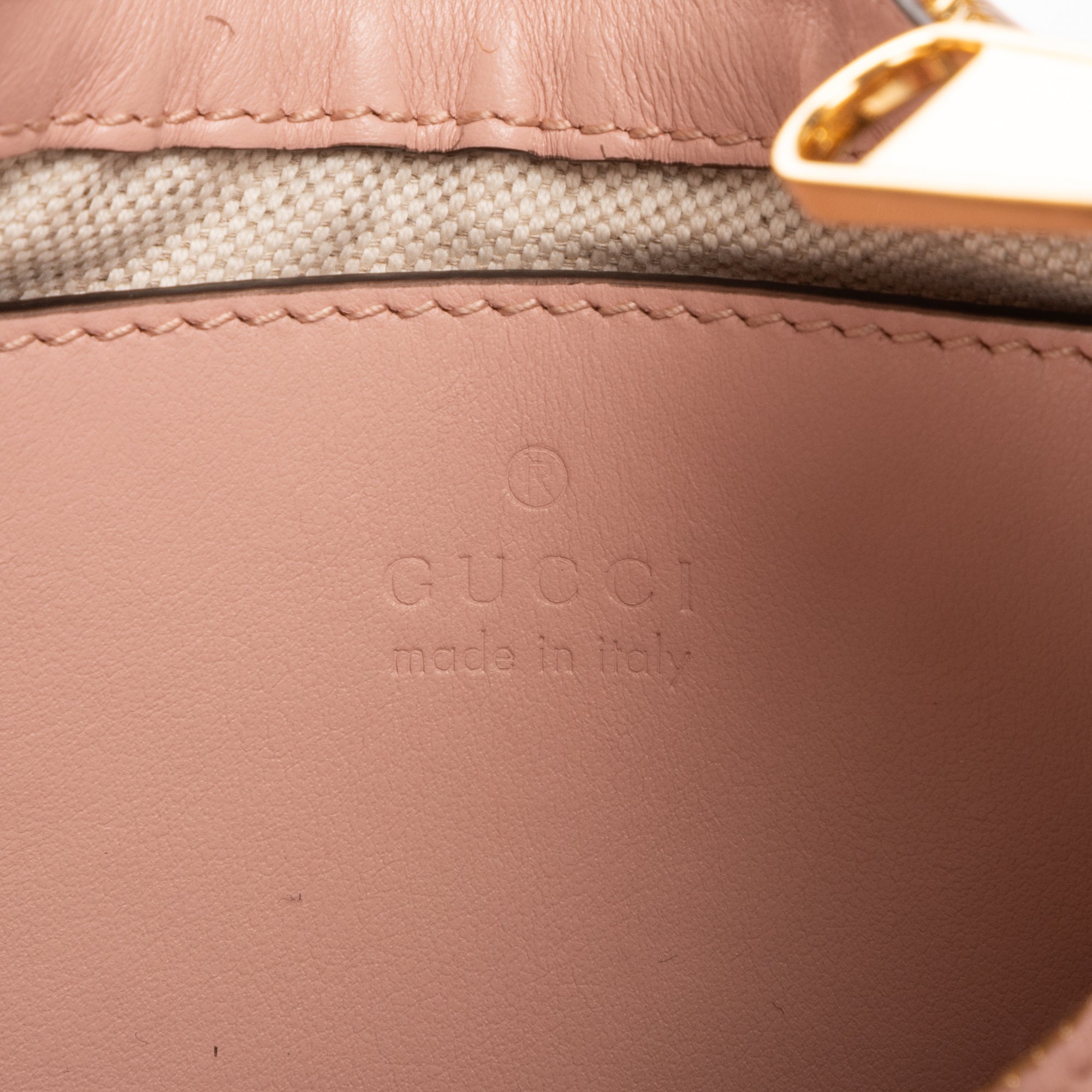 Shoulder Bag Double G Crossbody Small Light Pink GG Matelasse Leather