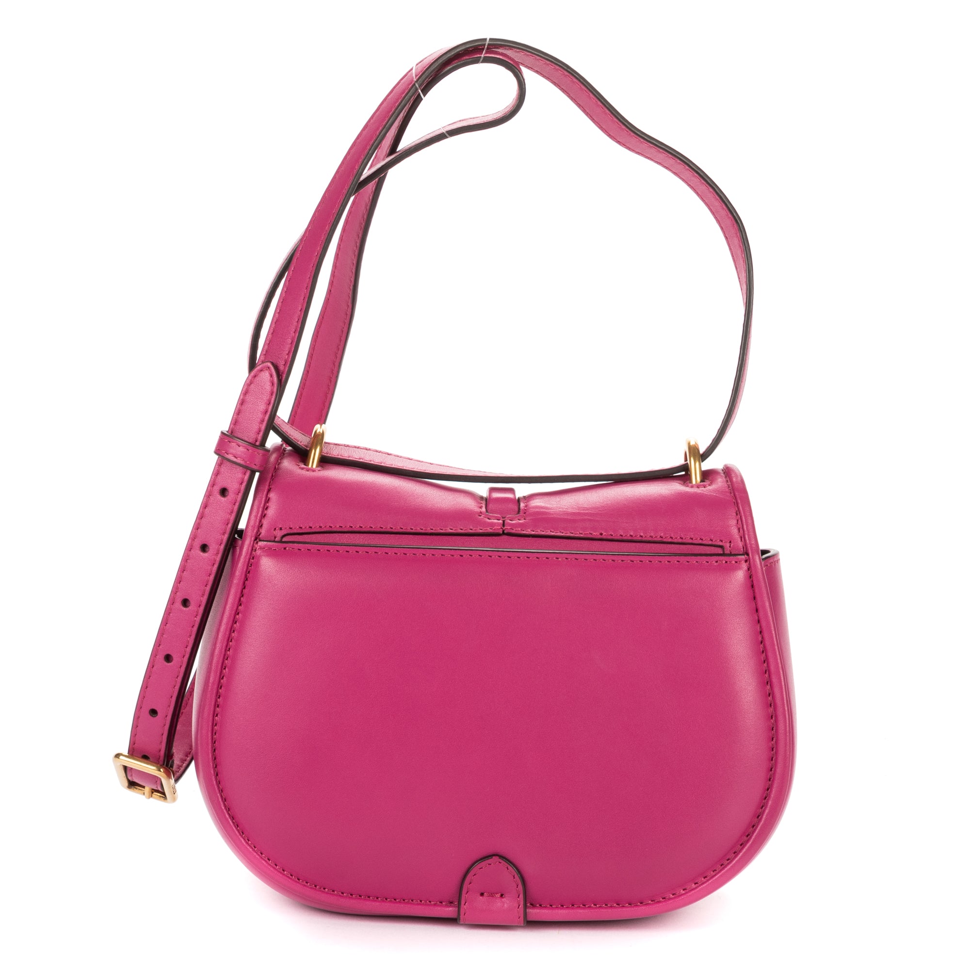 Shoulder Bag Small C'mon Crossbody Small Pink Smooth Calfskin Leather