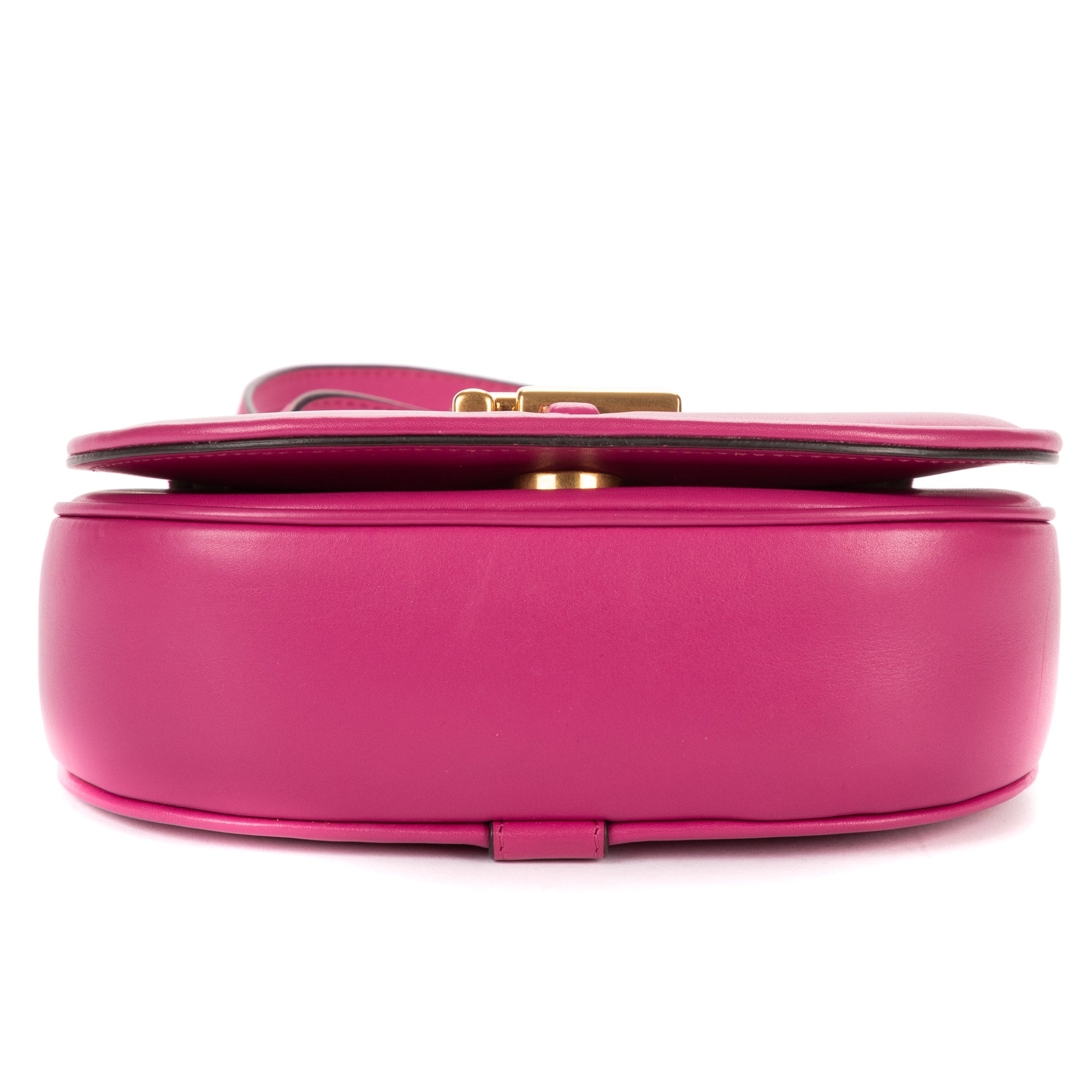 Shoulder Bag Small C'mon Crossbody Small Pink Smooth Calfskin Leather