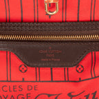 Shoulder Bag Neverfull MM Dark Brown Damier Ebene