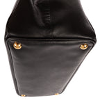 Shoulder Bag Large Galleria Double Zip Tote Large Black Saffiano Lux Leather
