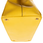 Shoulder Bag Large Galleria Double Zip Tote Large Yellow Saffiano Lux Leather