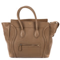 Handbag Medium Phantom Luggage Medium Beige Calfskin Leather