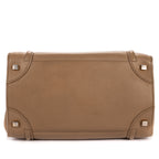Handbag Medium Phantom Luggage Medium Beige Calfskin Leather