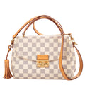 Shoulder Bag Croisette PM Ivory Damier Azur