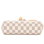 Shoulder Bag Croisette PM Ivory Damier Azur