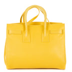 Shoulder Bag Sac de Jour Yellow Calfskin Leather