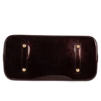 Handbag Alma GM Burgundy Amarante Monogram Vernis