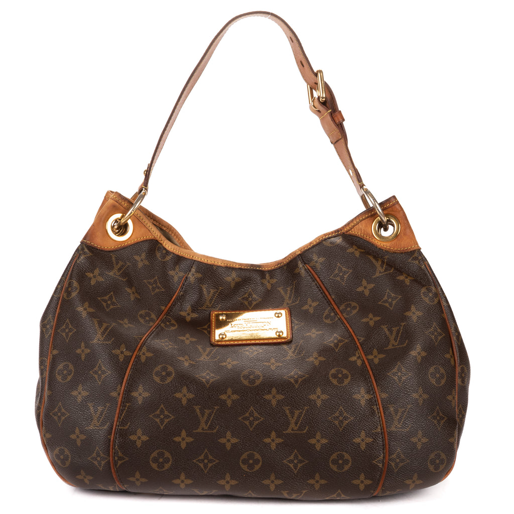 Shoulder Bag Galliera PM Brown Monogram Canvas