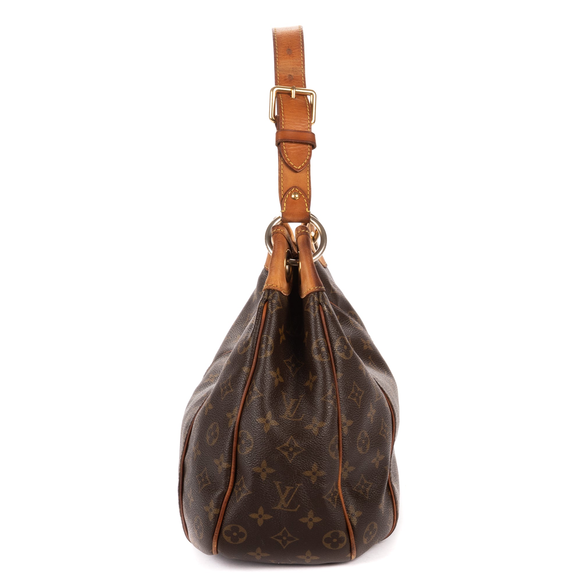 Shoulder Bag Galliera PM Brown Monogram Canvas
