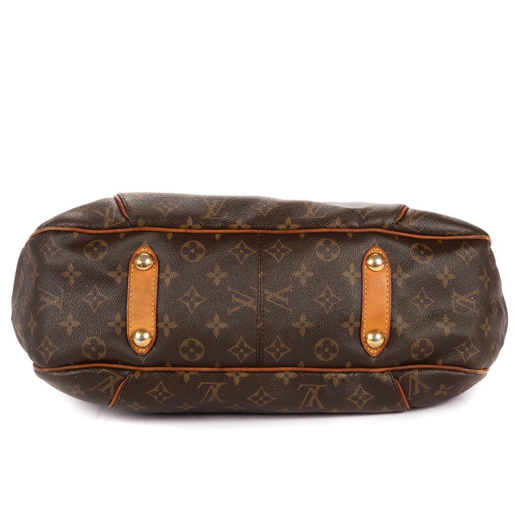 Shoulder Bag Galliera PM Brown Monogram Canvas